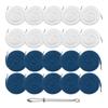 Uxcell 20pcs Trouser Waist Drawstring for Women Men Sports Pants Drawstring Cords Belt Rope String Sweater Hat Round Rope DIY