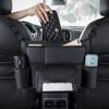 Gap Filler Bag Leather Car Handbag Holders Seat Middle Hanger Storage Bag  Car Organizers