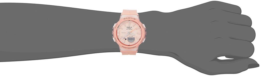 Casio FOR SPORTS Watch with Baby-G Women's Pedometer, BGS-100-4AJF