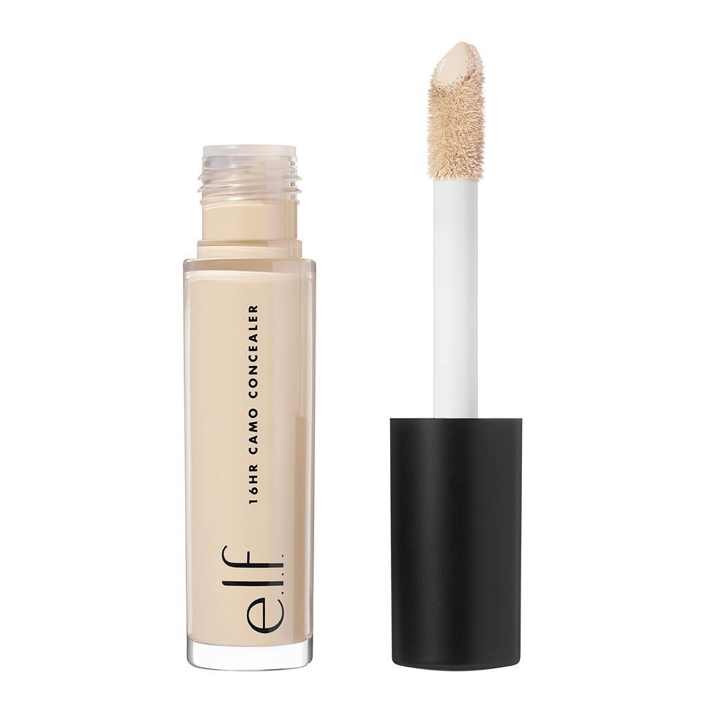 e.l.f. 16HR Camo Liquid Concealer For All Skin Type, Full Coverage & Highly Pigmented, Matte Finish, Medium Neutral, 0.203 Fl Oz (6mL)