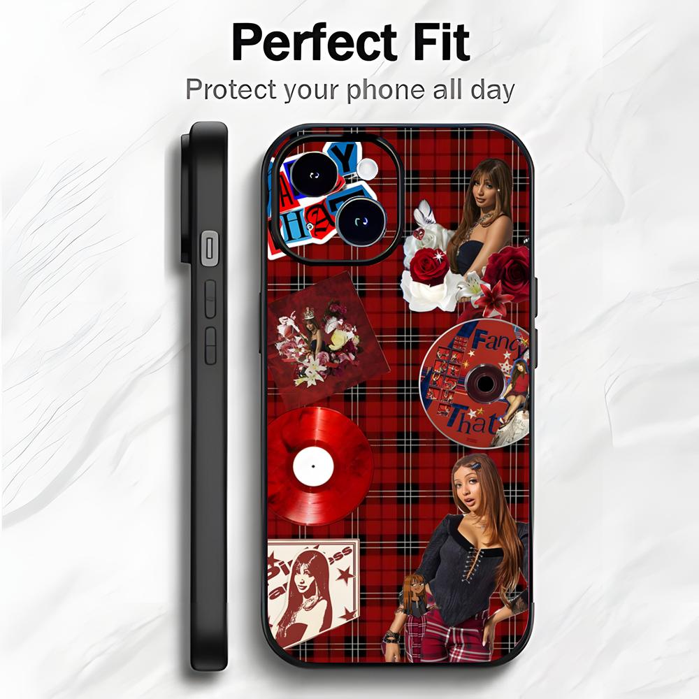 Cool Pop British Singer P-Pink Pantheress Phone Case Phone Case Soft Packaging Lightweight For iPhone17 16 15 14 13ProMax