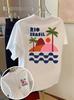 Rio Brasil Brazilian Print Tshirt For Unisex Unisex Front Back Design Casual Crew Neck Short Sleeve Versatile Summer Daily Top