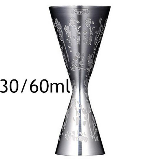 Double-Headed Indian Wine and Cocktail Jigger, 30/60 Oz Measuring Cup