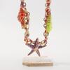 Starfish Conch Exaggerated Beaded Necklace Starfish Choker Girl Trend Jewelry
