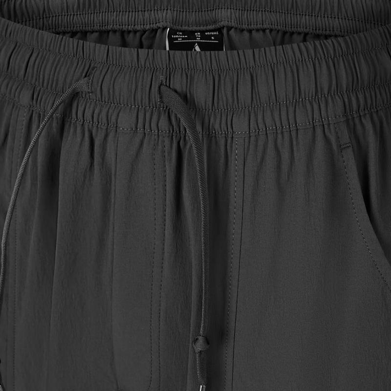 Skechers Quick-Dry Loose Fit Straight-Leg Casual Pants Women Bottoms Carbon-Black P225W291-0018