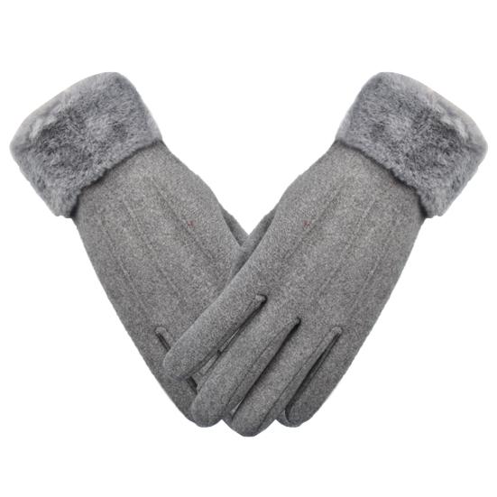 💰Kjøp Womens Winter Warm Gloves Wrist Mittens Driving Ski Glove online ...