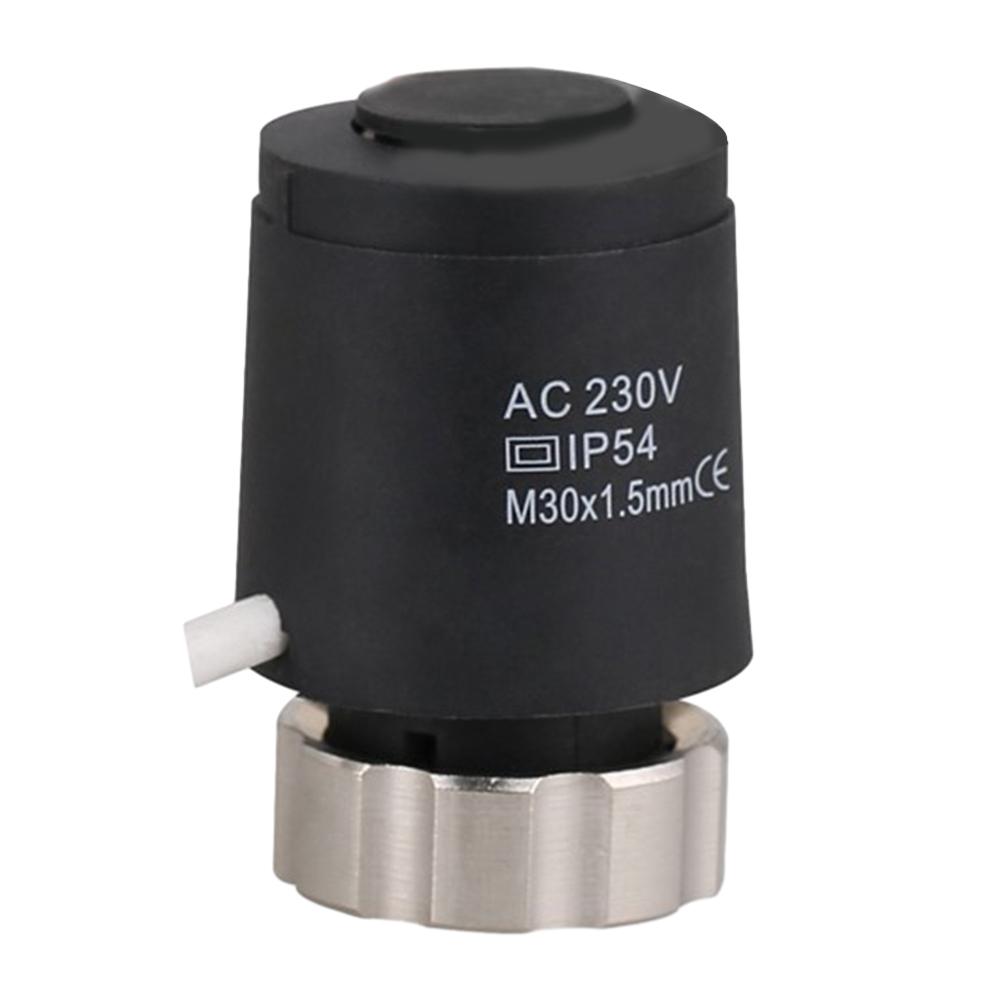 

Термостатический привод коллектора напольного отопления 230 В переменного тока 2 Вт для электрического отопления, двухпроводной привод напольного отопления