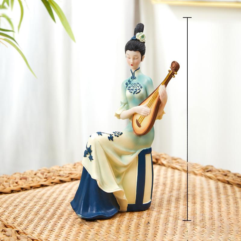 

Украшения в китайском стиле Только зеленые Украшения в китайском стиле Классические Дамы Высококлассная Гостиная Вход Винный Шкаф Легкая Роскошь