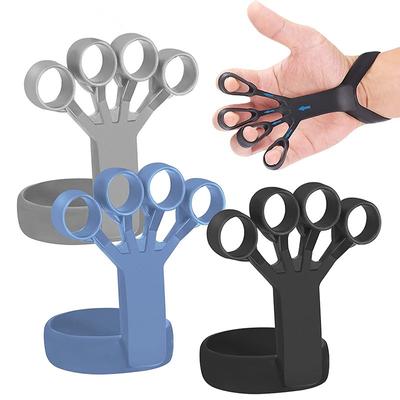 Silicone Grip Device Finger Exercise Stretcher Hand Grip Trainer Strengthen Rehabilitation Training