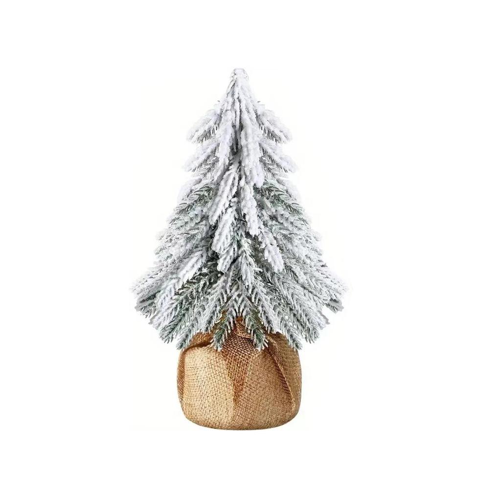 Cedar Flocking Desktop Decoration Christmas Tree Counter Room Decoration Items