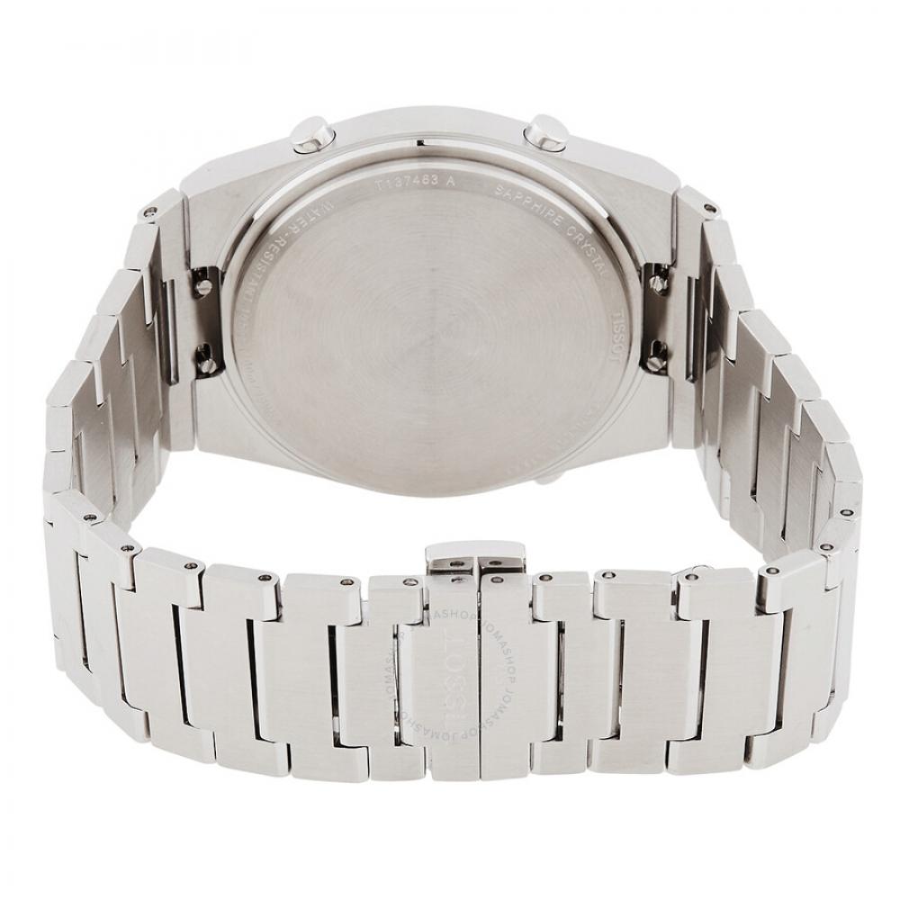 TiSSot Prx Quartz Digital Black Dial Men S Watch T1374631105000