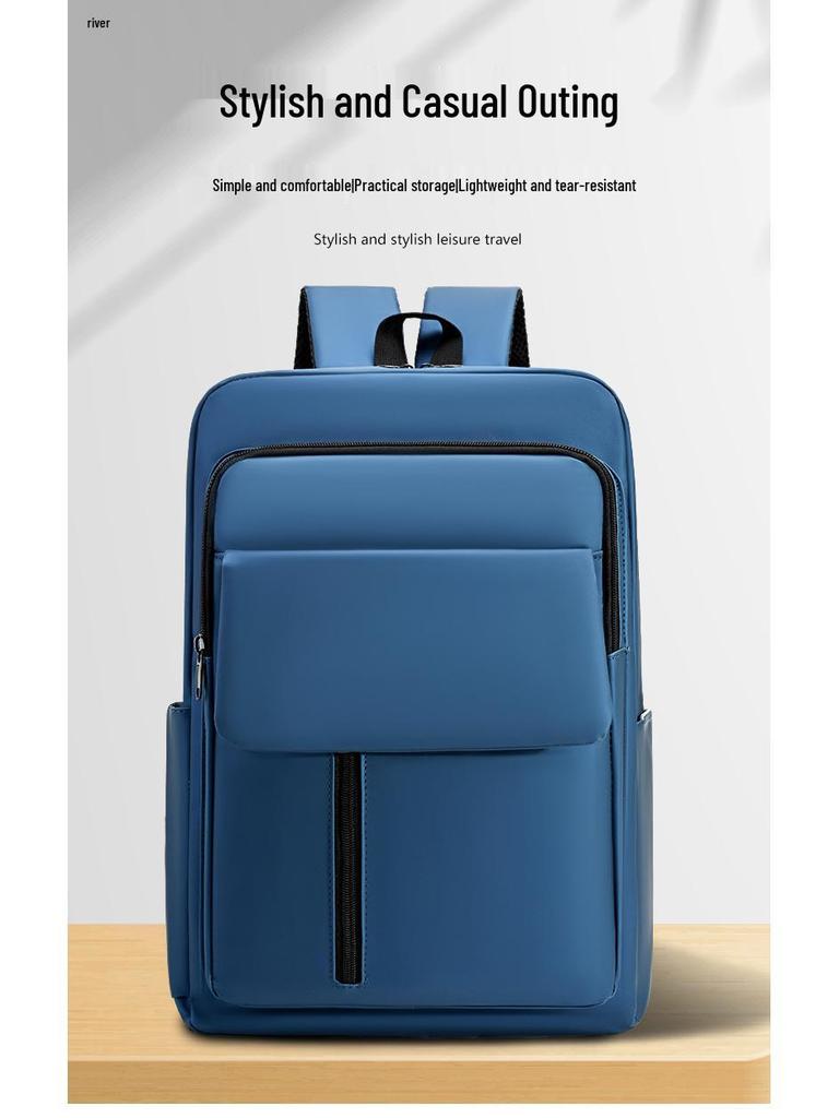 Męski Wodoodporny Plecak Biznesowy Podróżny o Dużej Pojemności – Wytrzymały, Stylowy Tornister Uczniowski