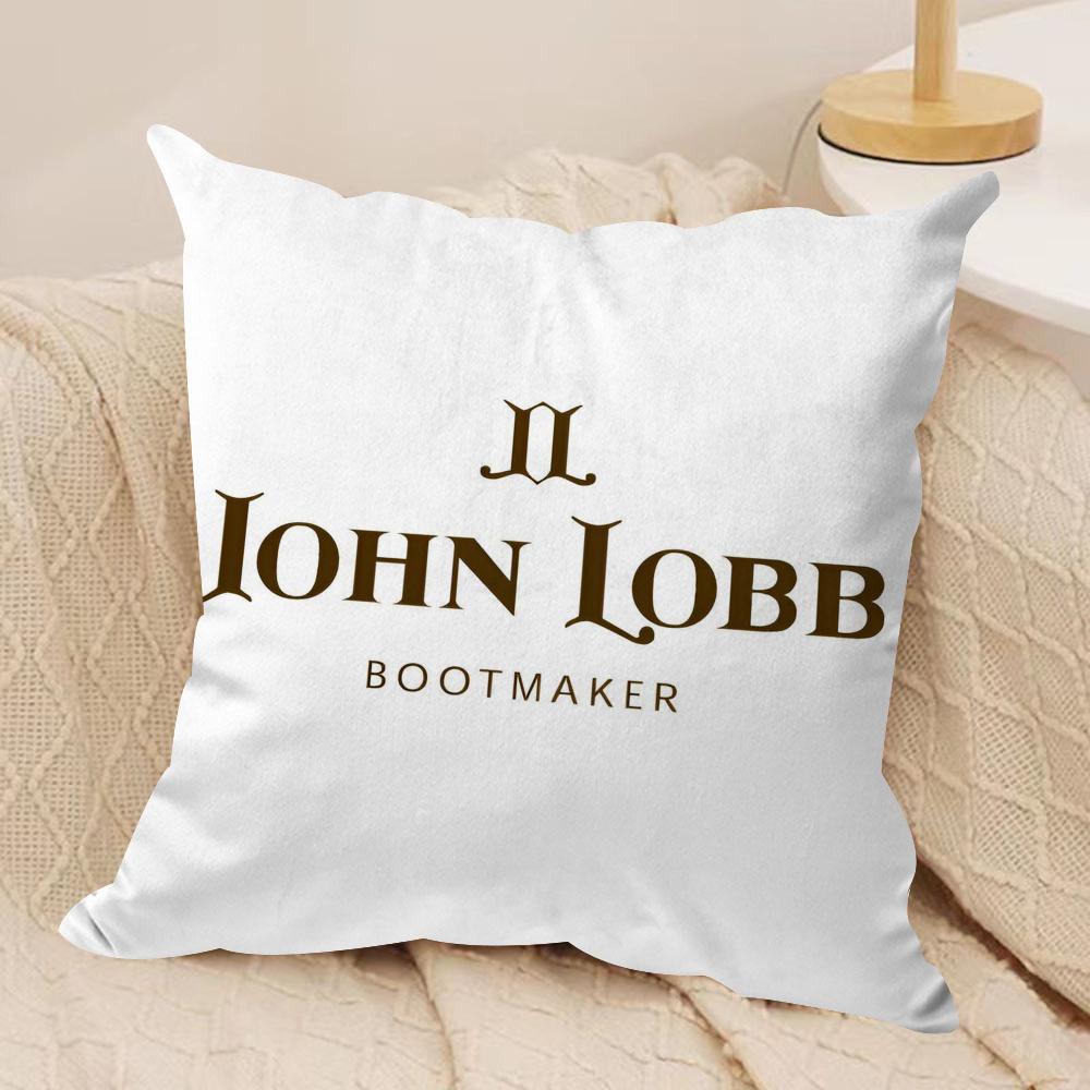 Brand J-JOHNS L-LOBB Cushion Cover Soft Plush Fabric Double-Sided Printed Sofa Cushion Cover for All Seasons Home Decor Gift