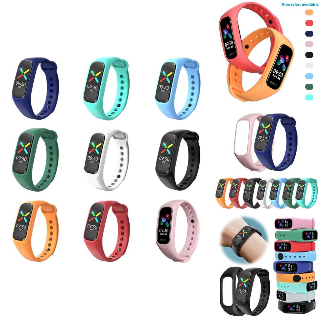 Stilvolles Ersatzarmband für Oppo Band aus weichem und strapazierfähigem Silikon