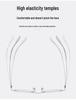 Ultralight Titanium Rimless Women's Cat-Eye Glasses 53 - Elegant Versatile Design