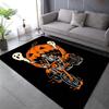 Halloween Skeleton Pumpkin Car Carpet for Living Room Bedroom Sofa Home Decor Non-slip Floor Mat Modern Rugs Holiday Gifts