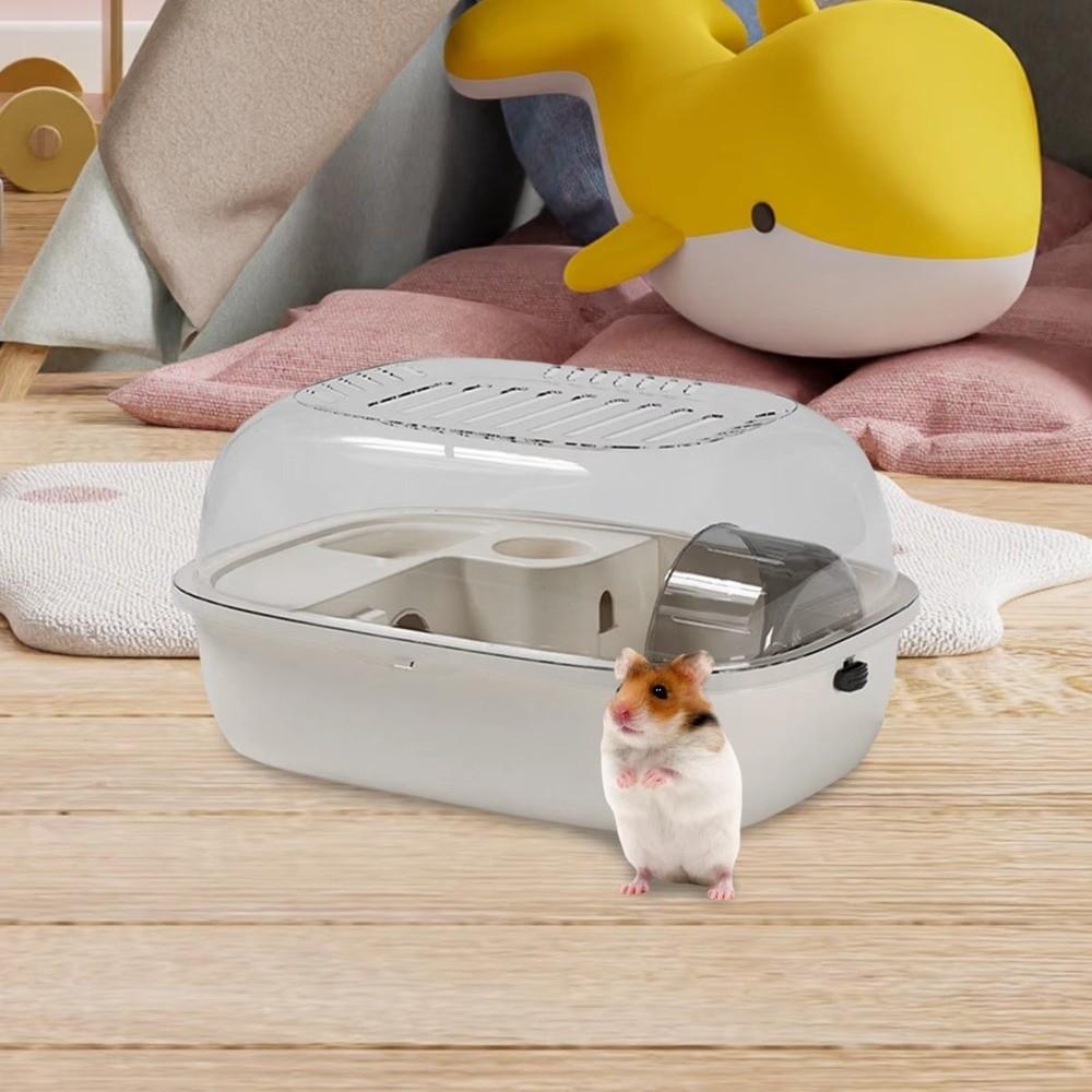 Breathable Hamster Cage Double Layer Hamster Villa Multi-functions Small Animal Carrier  Pet Travel