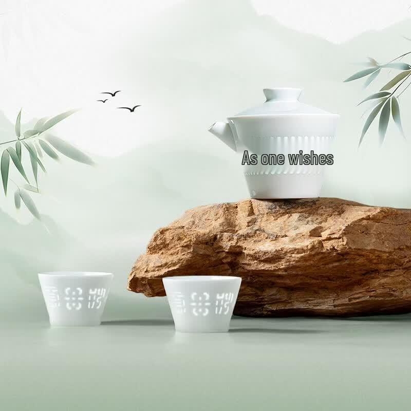 Portable Stainless Steel Travel Kung Fu Tea Set