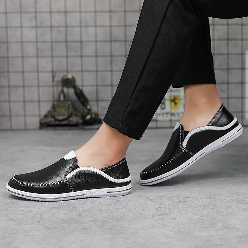 Nová korejská verze Trendu Ležérní Pánské Boty Jarní Prodyšné Board Boty Outdoorová móda Muži Byty