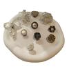 Fashion 1PCS Shoelaces Clips Buckle Decorations Rhinestones Pearl Gem Casual Flower Shoes Accessories Shoe Charms for Sneakers