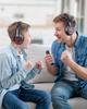 KH30 Kids' Wired 3.5mm Headphones with Adjustable Volume Limit and Folding