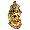 Gold Decorated Lakshmi Face - Brass Decorative Face - Varalakshmi Amma