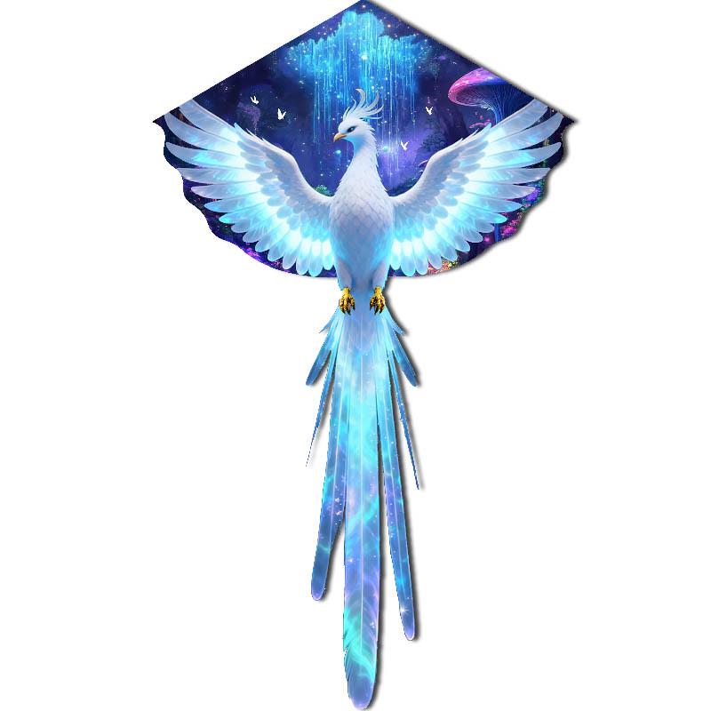 Children's Cartoon Phoenix and Peacock Kite - Auspicious Bird Kite for Cross-Border Fun