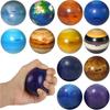 Polyurethane Stress Relief Solar System Set, Vibrant Multi-Colored Planets For Kids And Adults Seeking Cosmic Calm