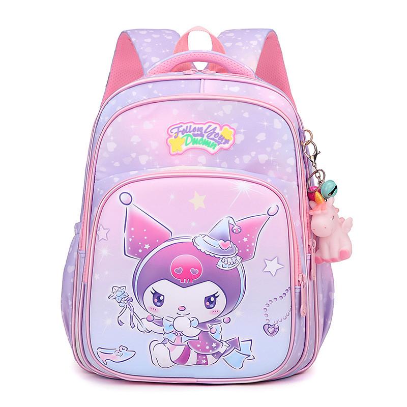 Cartoon Themed Delightful Kids Backpack Perfect For School And Daily Use
