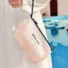 Portable Mesh Cosmetic Storage Bag Swimming Goggles Beach Bag Multi-Purpose Travel Toiletry Bag Modern Simple Style Handbag
