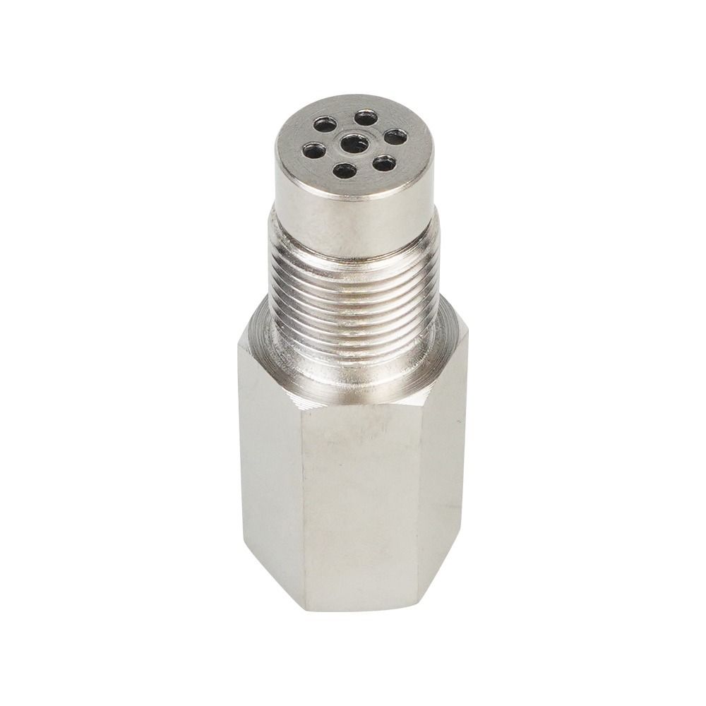 Silver Sensor Spacer Adapter Mini O2 Sensor Spacer Suitable Extension Filter  Car