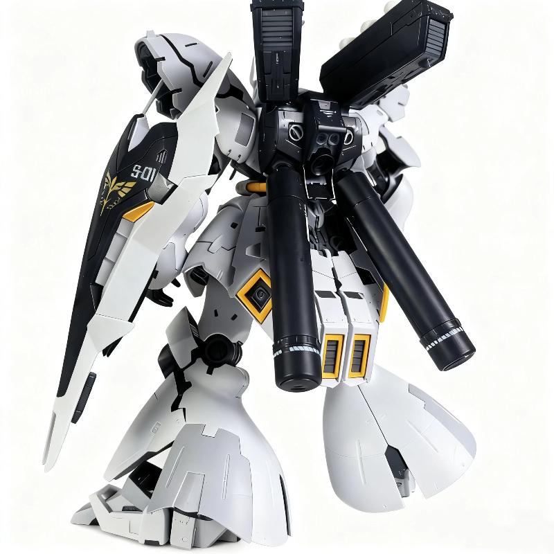 RG 1/144 White Sazabi Montagemodell-Bausatz Actionfiguren Puppe Desktop-Dekoration Plastikspielzeug Modell Mecha Figur Junge Überraschungsgeschenke