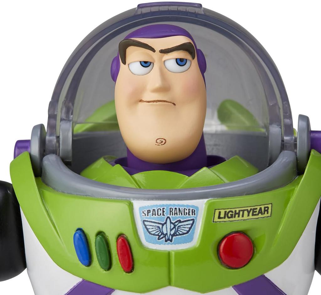 Kaiyodo Revoltech Toy Story Buzz Lightyear Høyde 125 mm malt bevegelig figur ver.1.5 ca.. Ikke-skala PVC og ABS