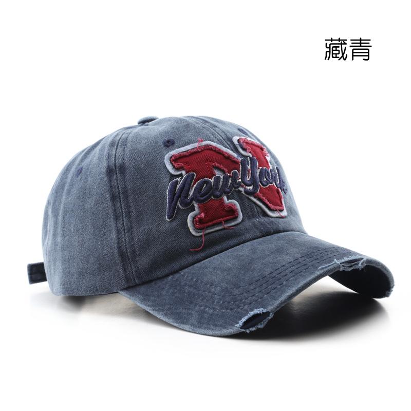 

Кепка бейсболка з вигнутим козирком з літерою N, для відпочинку на відкритому повітрі, сонцезахисна, від сонця Adjustable Темно-синій