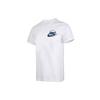 Nike T Shirts Men's White Crew Neck Moderate Straight Fit CV1084-100