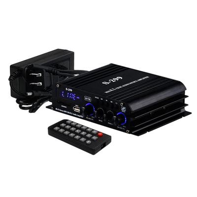 Surroundförstärkare 4 x 40W RCA Subwoofer Allmän Liten Förstärkarkort Uppspelning Kompatibel med Bluetooth Kompakt Kropp Kanal Ljudkontroll