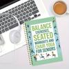 Stoelyoga Oefenboek Voor Senioren 50 Pagina Zittende Yoga Gids, Fitness Planner Journal Voor Flexibiliteit & Balanstraining