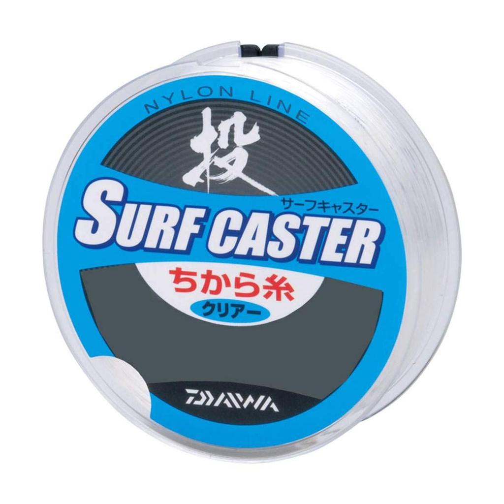 DAIWA Nylon Line Surf Caster Chikara Thread 15m x 5 Clear (R) No. 3-12