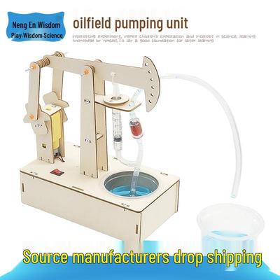 Handmade Science DIY Pumping Unit for Primary School Education - Children's Fun Science Experiment and STEM Teaching Aids