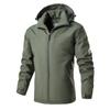 Warm Jacket Men's Windproof Autumn and Winter Cotton Clothes Outdoor Hooded Velvet Casual Sports Jacket