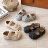 Children Leather Shoes for Girls  Autumn New Fashion Korean Style Soft Bottom Anti-slippery Versatile Princess Dress Flats