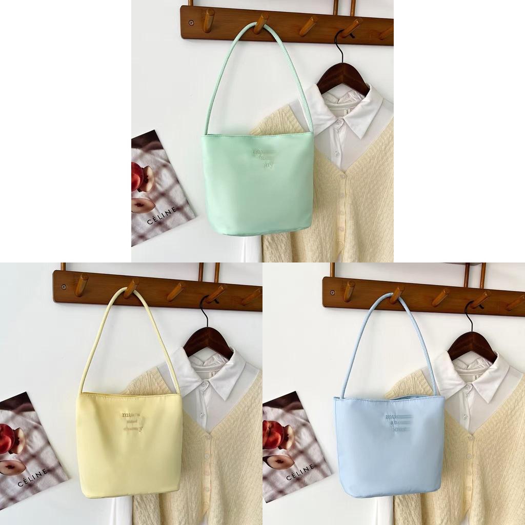 Minimalist Nylon Crossbody Bag With Plush Elements For Daily Casual Use