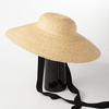 Ins Chic Summer Sunscreen British  Natural Straw Model  Holiday Lady  Leisure Outdoor Beach Sun Hats for Women Uv Protection