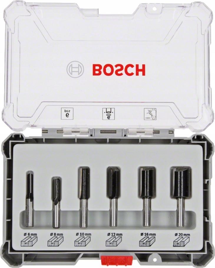 Milling Cutter Set 6 Pcs. 6mm Handle