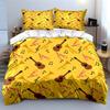 Guitars, Trumpets, Music Notes. Bedding Sets Duvet Cover Sets Duvet Covers Pillowcases(1 * Duvet Cover 2 * Pillowcases Without Duvet Insert)