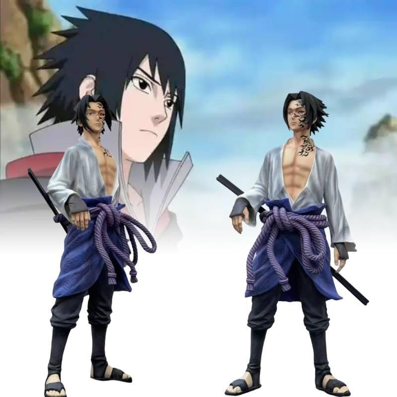 Sasuke Naruto Uchiha Figurine Anime Model Ornament Toy Gift Festival Garnish
