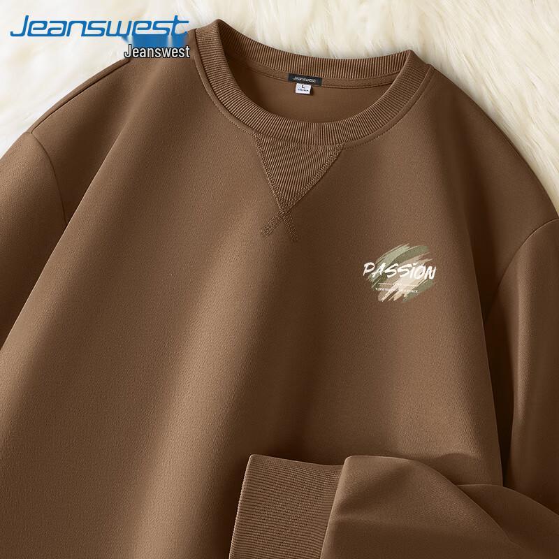 

Мужской свитшот Jeanswest из плотной смесовой ткани с графикой в американском ретро-стиле M