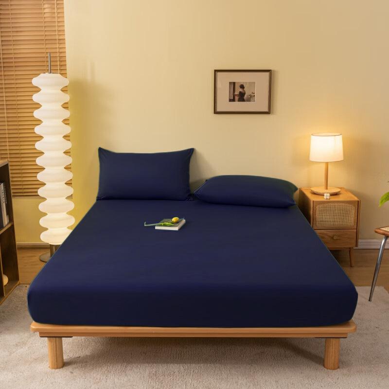 Einzelbett Spannbettlaken Ultraweich Bequemer Bettbezug Tiefe Tasche Bettlaken Staubdicht Sofabezug Matratzenschoner