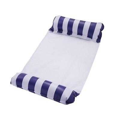 Air Mattress Pool Accessories Fun,Water Hammock,4 In 1 Inflatable Water Hammock Adults and Kids, Water Hammock Air Mattress Pool Swimming Pool Beach