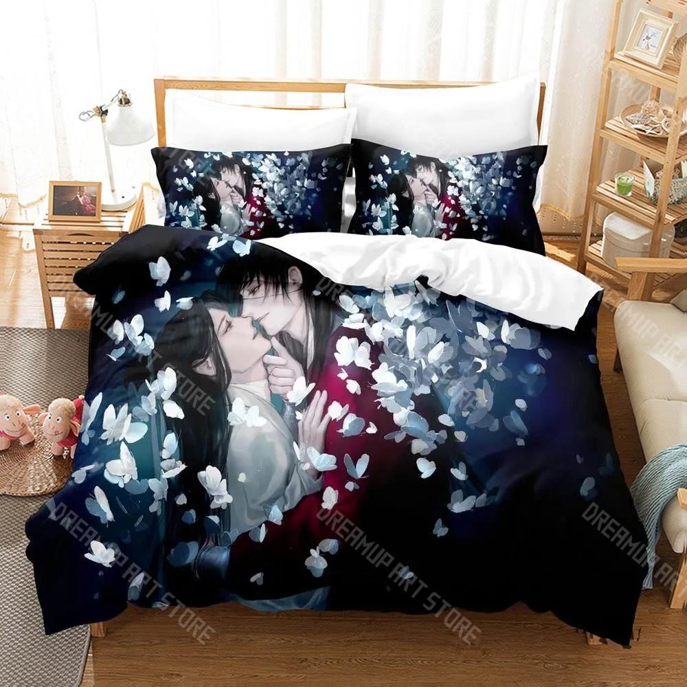 Heaven Official's Blessing Tian Guan Ci Fu Bedding Set for Boys Girls Duvet Cover Twin Queen King Full Single Double Sizes